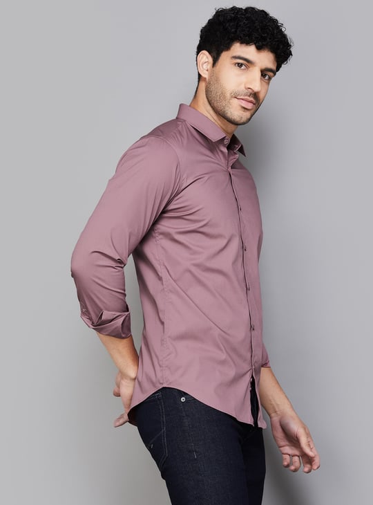 UNITED COLORS OF BENETTON Solid Slim Fit Shirt