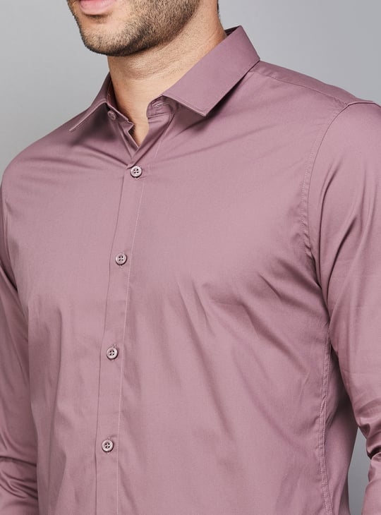 UNITED COLORS OF BENETTON Solid Slim Fit Shirt