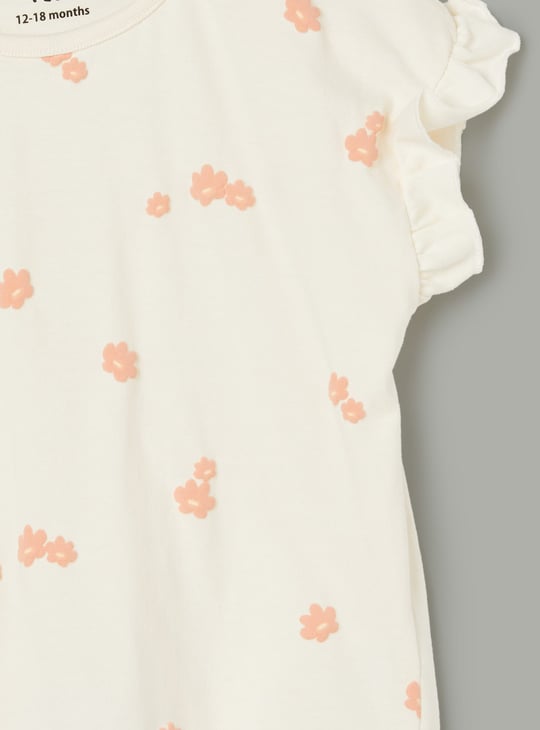 FS MINI KLUB Girls Printed Infant Basic Set