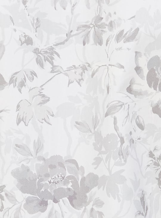 ALLEN SOLLY Floral Print Sport Fit Shirt