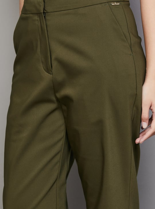 VAN HEUSEN Solid Trousers