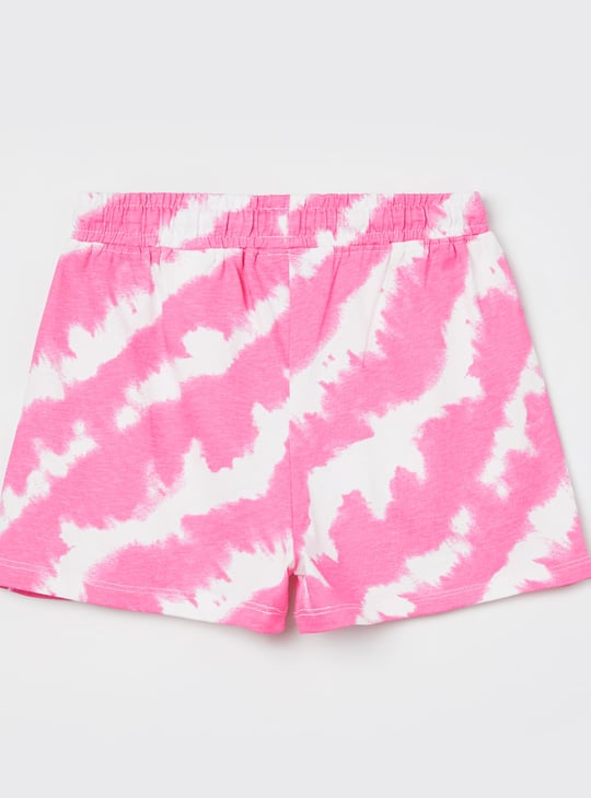 FAME FOREVER Girls Tie & Dye Shorts