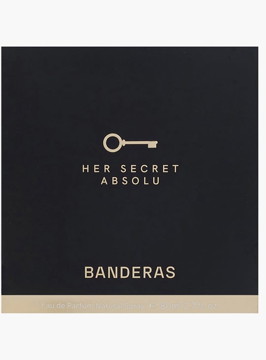 ANTONIO BANDERAS Her Secret Absolu Eau De Parfum - 80ml