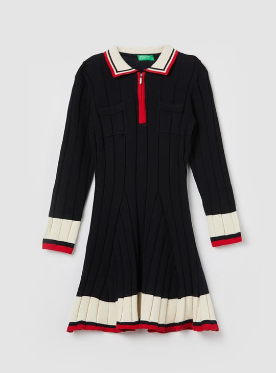 benetton knit dress UNITED COLORS OF Girls BF-Exchange Only