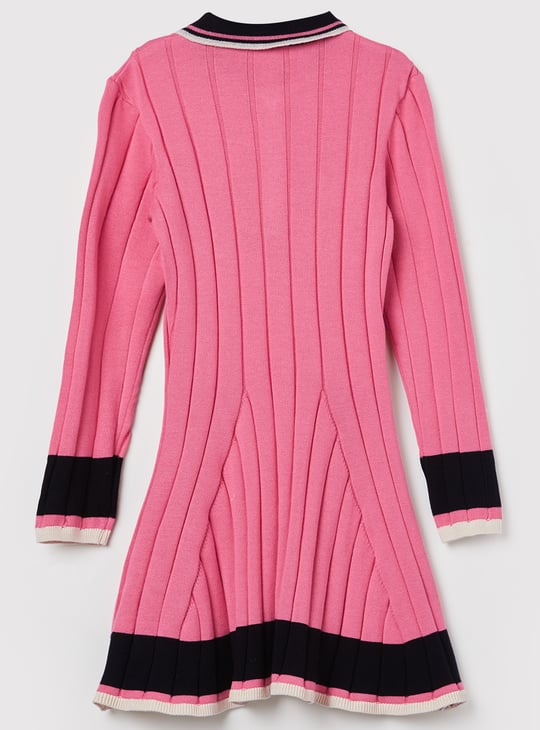 Buy UNITED COLORS OF BENETTON Girls Knit Dress from United Colors of Benetton at just INR 2599.0