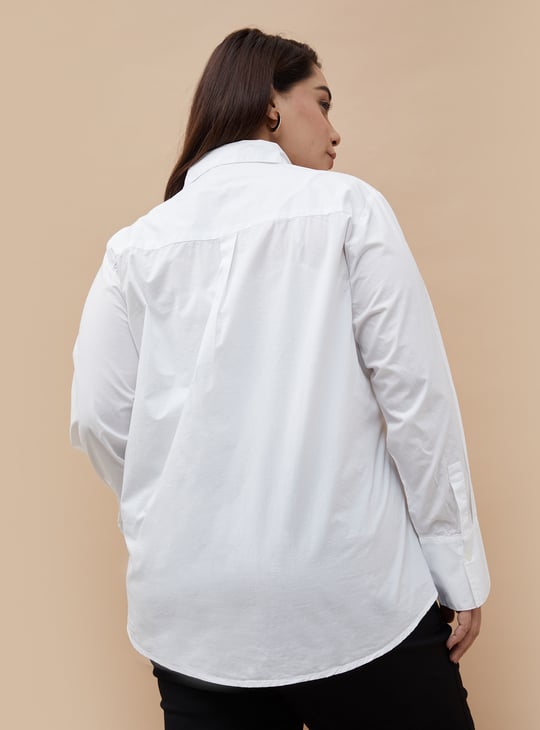 NEXUS Women Embellished Casual Shirt | White
