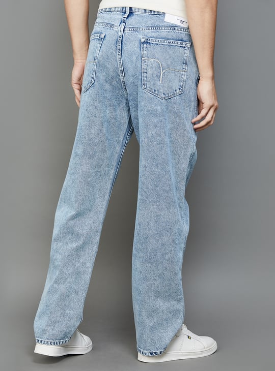 Jeans Casual Brace Pleated Jeans Alexander Wang Astrid Wrapover