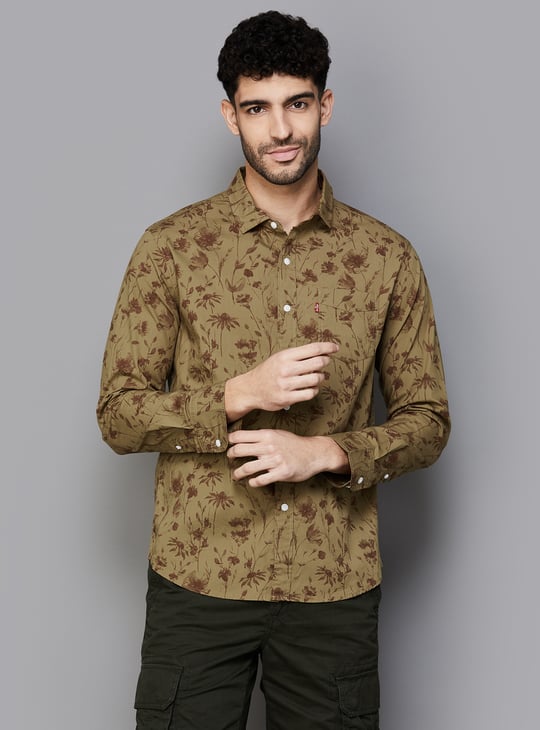 LEVI S Men Printed Slim Fit Casual Shirt