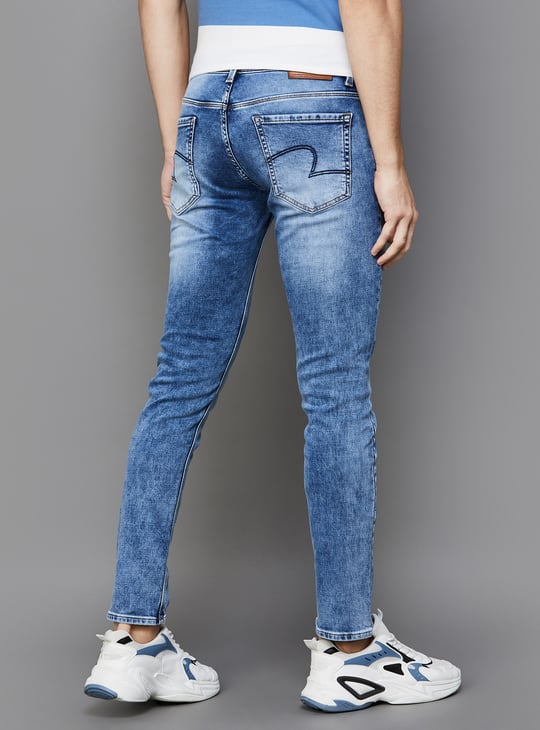 Stretch Jeans For Men's Super Skin Tight Jeans SPYKAR Men