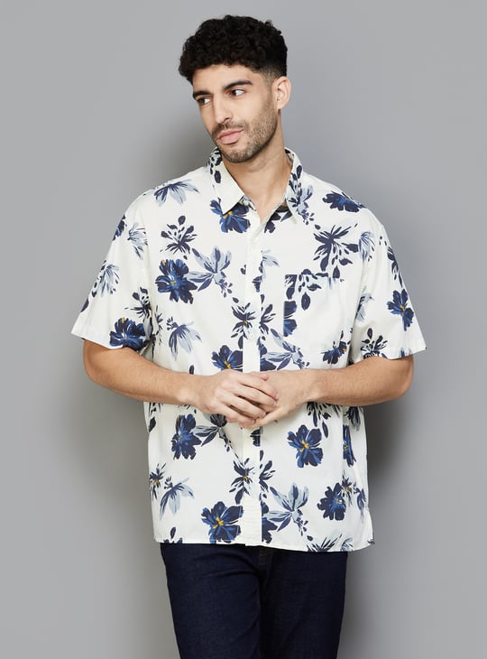 AMERICAN EAGLE Printed Regular Fit Casual Shirt