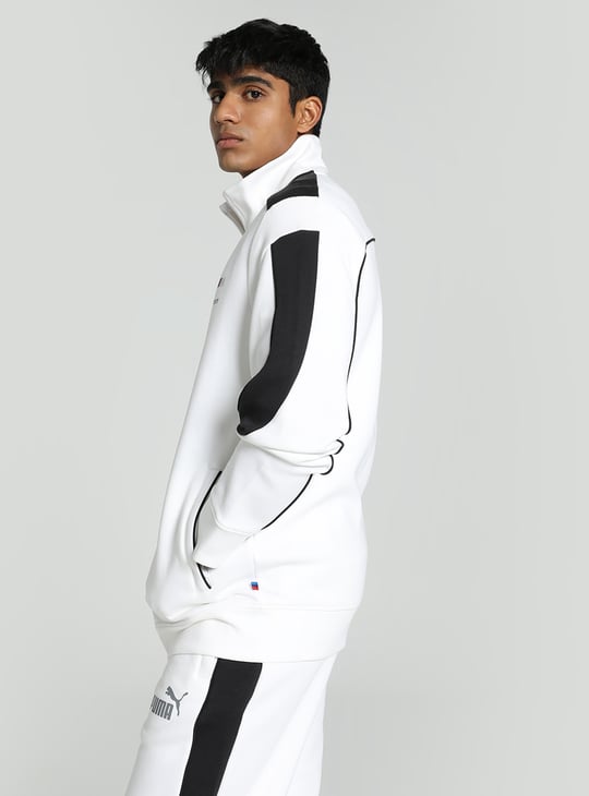 PUMA BMW セットアップ PUMA x BMW M Motorsport Printed Zip Through Sweatshirt | Black