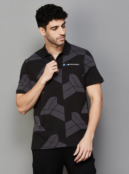 PUMA x BMW Motorsport Printed Polo T shirt