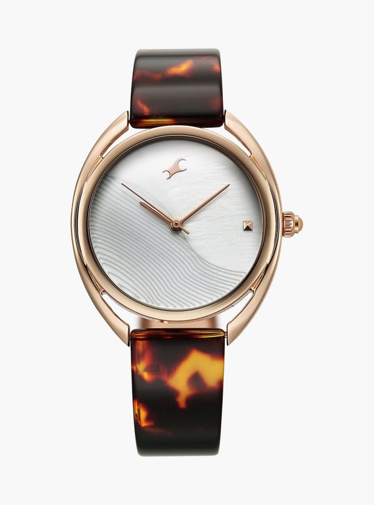 FASTRACK Younique Women Mother of Pearl Analog Watch 68036KD02