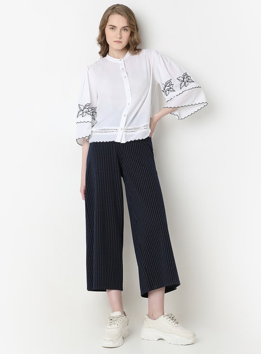 VERO MODA Women Embroidered Top