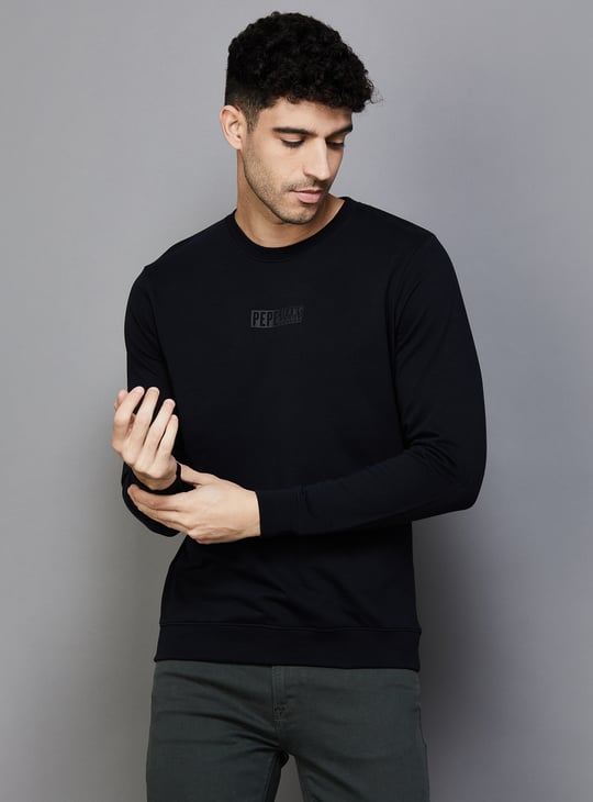 PEPE JEANS Men Solid Sweatshirt
