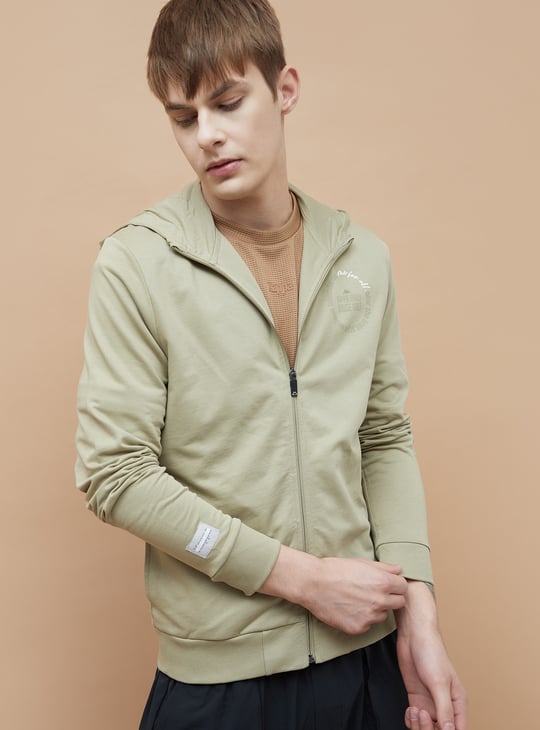 KAPPA Printed Hooded Sweatshirt