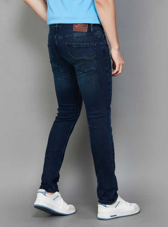 Fluid Heren Slim fit jeans Zwart