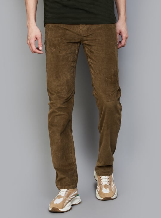 Ajio Mens Flat Front Corduroy Pants Gap Mens On Sale Corduroy Pants