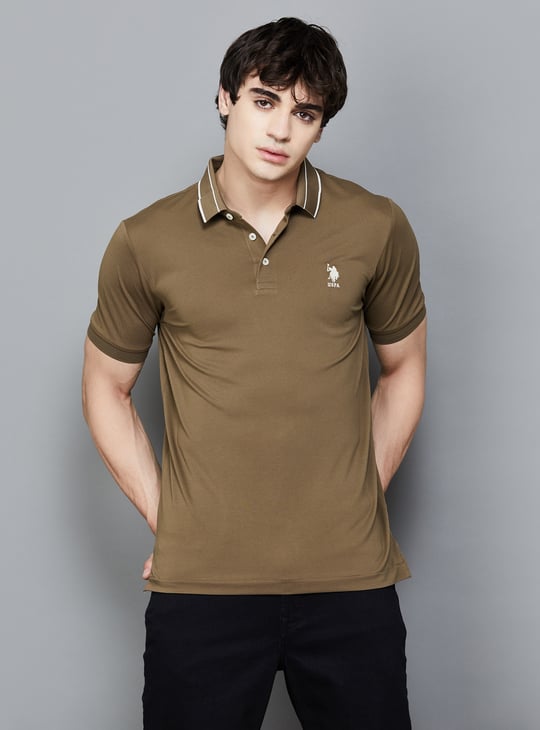 POLO Solid Polo T-shirt