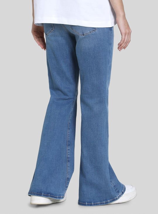 AMERICAN EAGLE Mediumwashed Next Level Jeans (Bootcut) Blue