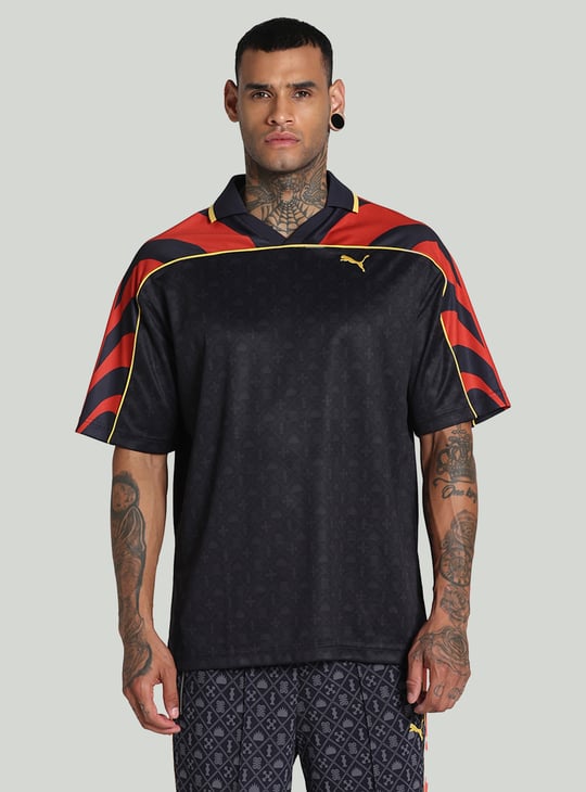PUMA Road To Unity Football Jersey Johnny Collar T-shirt