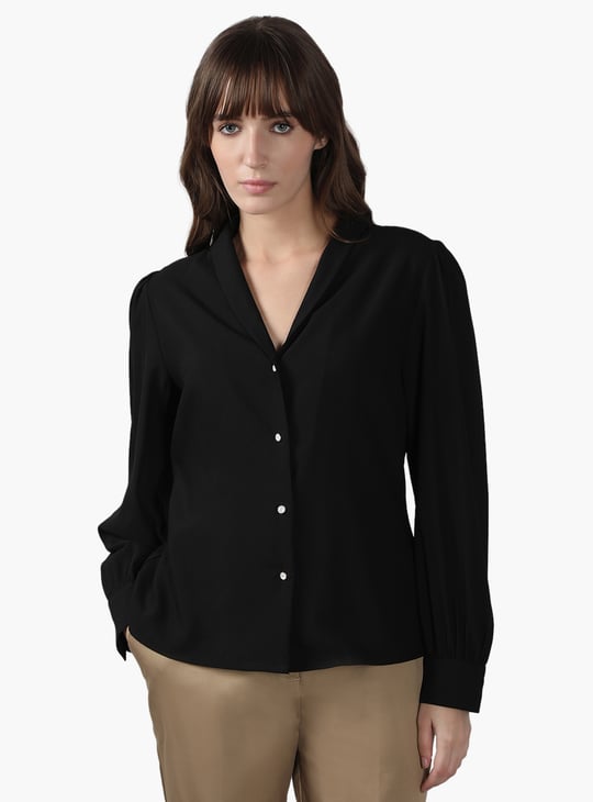 Mumbai Jack Jones Vero Moda VERO MODA Solid Shirt Black