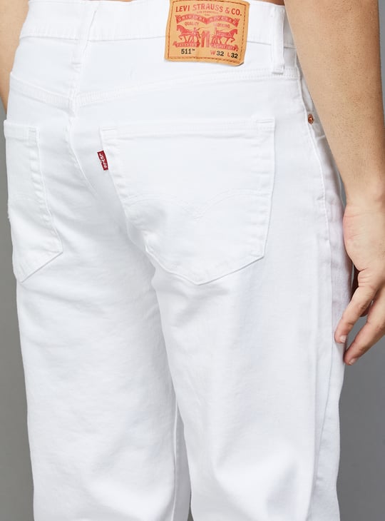 LEVI'S Solid Slim Straight Jeans