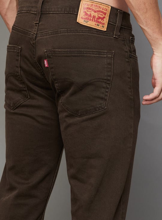 Trousers Levis 512 Brown LEVI'S Coloured 512 Slim Tapered Jeans