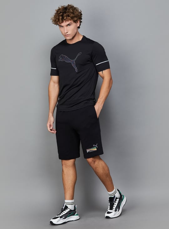PUMA Logo Print Sports T-shirt - Main Image