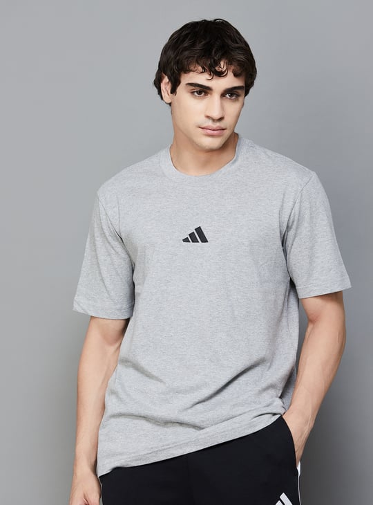 ADIDAS Essentials Heathered T-shirt Grey