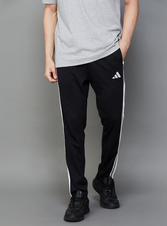 ADIDAS Side Striped Track Pants Black