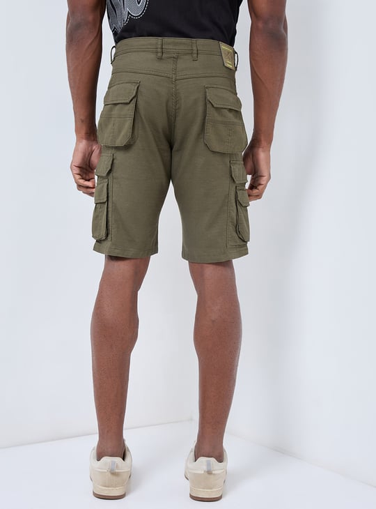 KILLER Solid Cargo Shorts