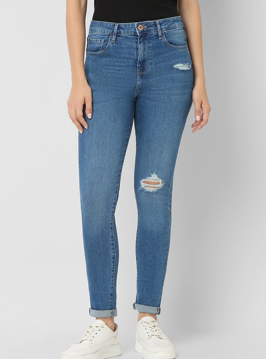 Spykar Jeans Low Distress Jeans SPYKAR Low-Distress High-Rise