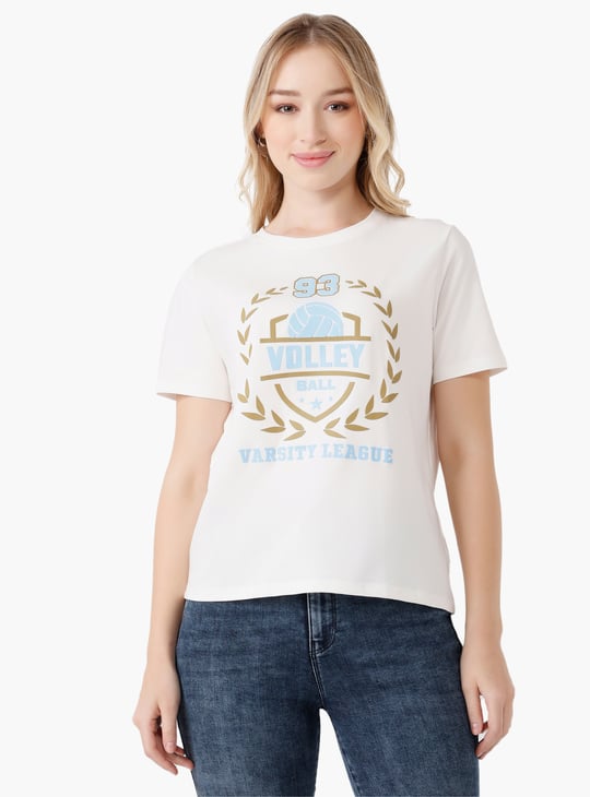 KRAUS Raised Print T-shirt