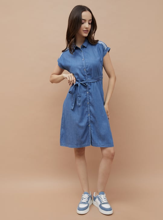 spaghetti strap denim dress outfit Cute Straps Women Dress P144 – PreppyDress upsell_black Color:White Pink Stripe size features are Phase Eight Candice Zip