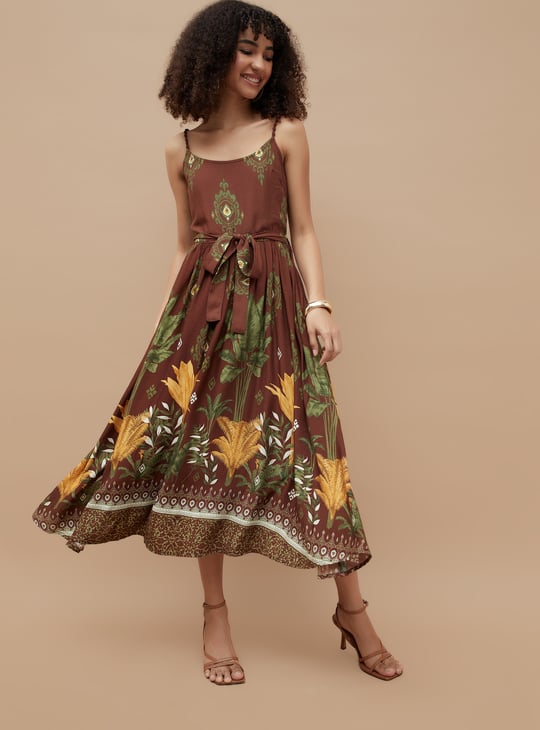 green emerald velvet dress Joseph Ribkoff Tropical Print Silky Knit Dress  Details Direct