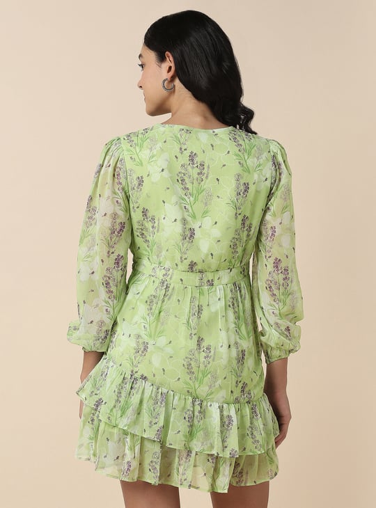 sachin and babi light blue dress Green Dresses for Women