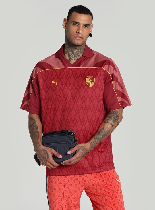 PUMA x HARRY POTTER Relaxed Fit Football Jersey Polo T-shirt