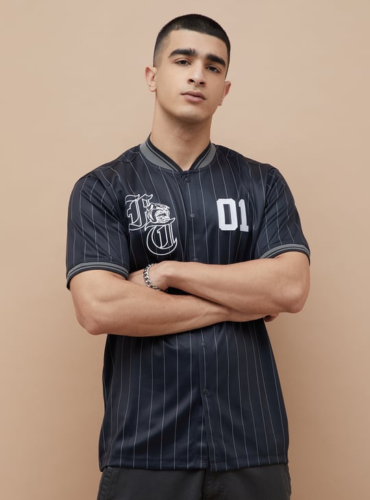 FAME FOREVER Striped Shirt