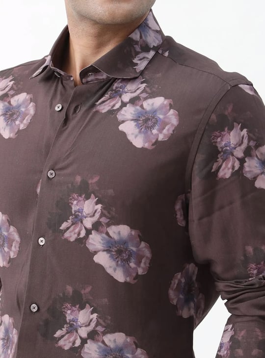 RARE RABBIT Floral Print Regular Fit Shirt