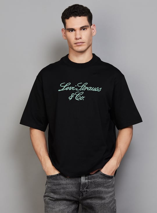 LEVI'S Embroidered Crew Neck T-shirt