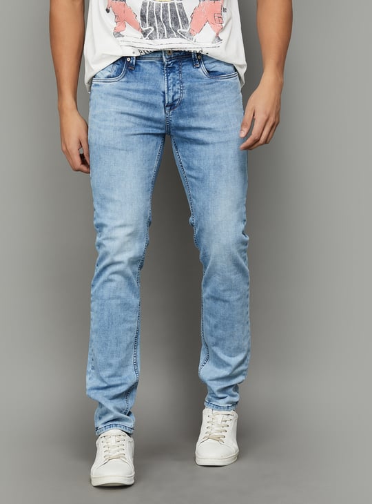 KILLER Stonewashed Slim Fit Jeans