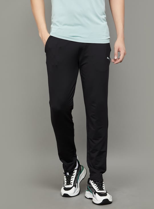 PUMA Solid Elasticated Sports Track Pants