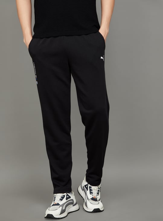 PUMA Solid Elasticated Sports Track Pants