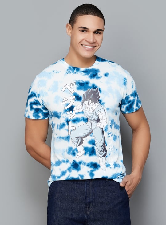 FREE AUTHORITY Dragon Ball Z Print T-shirt