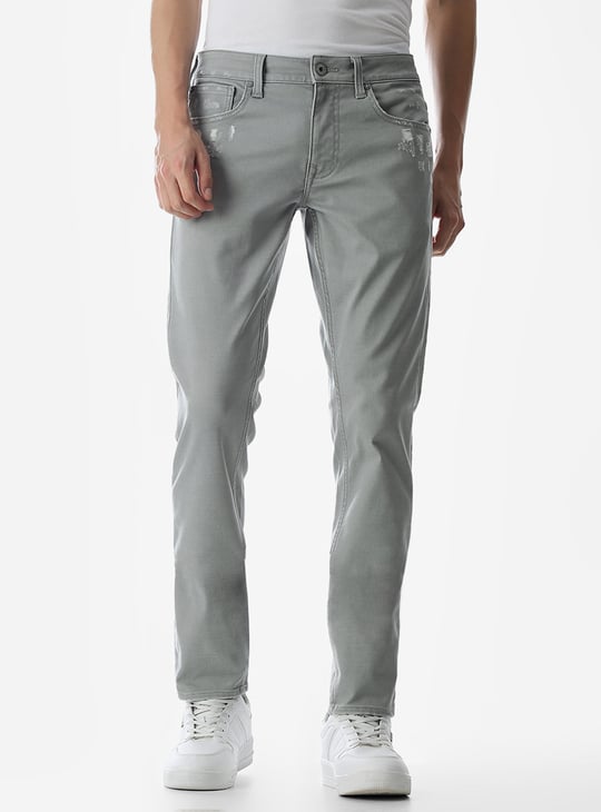 JACK JONES Distressed Glenn Jeans (Slim) - Main Image