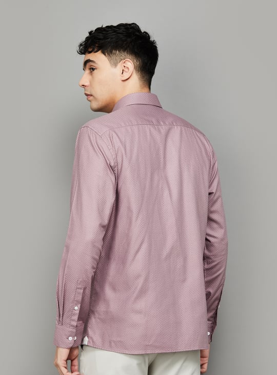 ARROW Woven Regular Fit Formal Shirt Purple