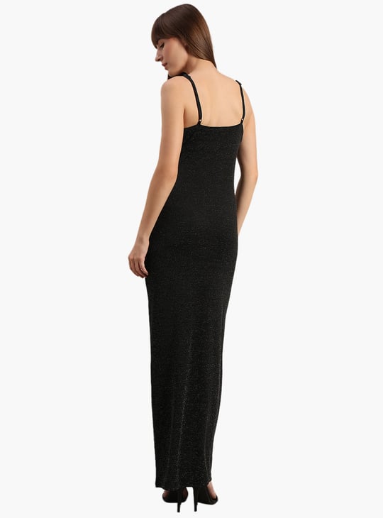 green emerald velvet dress Vero Moda Easy Joy Deep V-Neck Geometric Print Dress, Navy