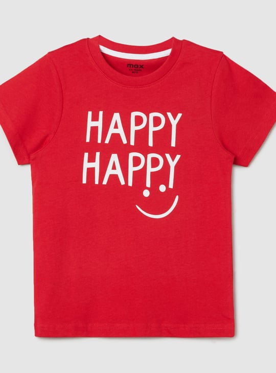 Boys Printed T-shirt - Pack of 2