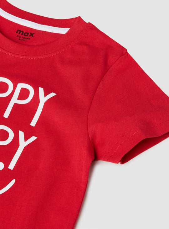 Boys Printed T-shirt - Pack of 2
